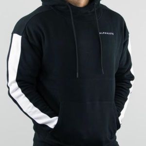 Alphalete stripe hoodie Clearance